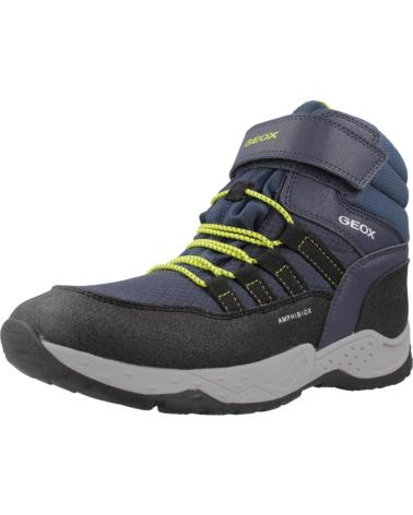 Botins GEOX  de Menino BOTAS NINO MODELO J SENTIERO BOY B ABX COLOR AZUL  C0479