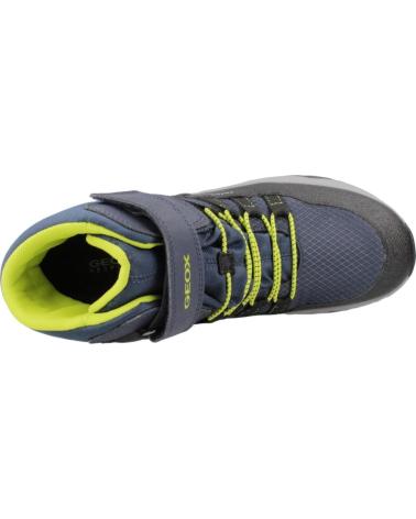 Botins GEOX  de Menino BOTAS NINO MODELO J SENTIERO BOY B ABX COLOR AZUL  C0479
