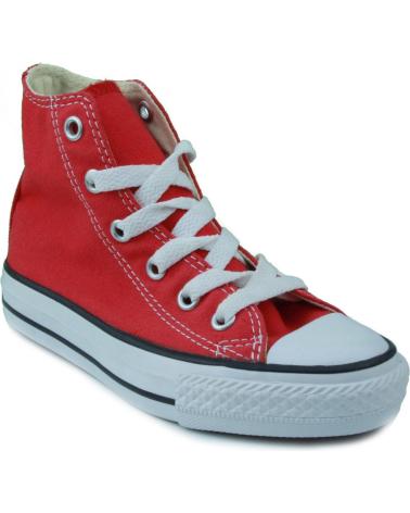 girl and boy Trainers CONVERSE ALL STAR  ROJO