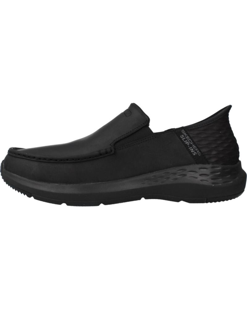 Shoes De Hombre SKECHERS MOCASINES HOMBRE MODELO SLIP INS PARSON OSWIN COLOR NEGRO BB BBK