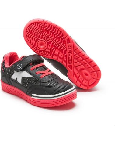 Deportivas KELME  de Niña y Niño ZAPATILLA TRUENO  NEGRO Y ROSA