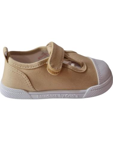 Deportivas CRIOS  de Niño ZAPATILLA LONA POMELO  BEIGE