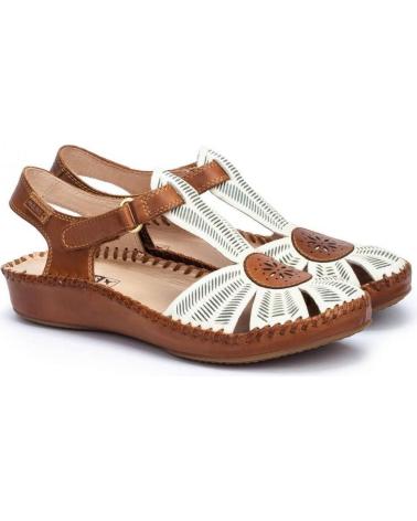 Zapatos PIKOLINOS  de Mujer SANDALIA TACON P VALLARTA 655  BEIGE