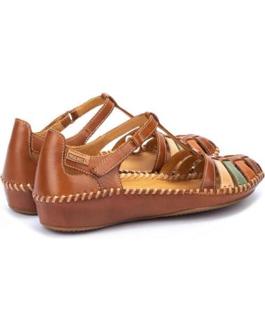 Sandales PIKOLINOS  pour Femme MODELO P VALLARTA 655-0843C1  CUERO