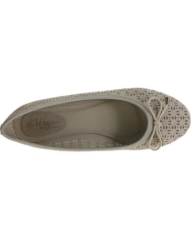 Woman Flat shoes BEPPI 2169520 BEIGE