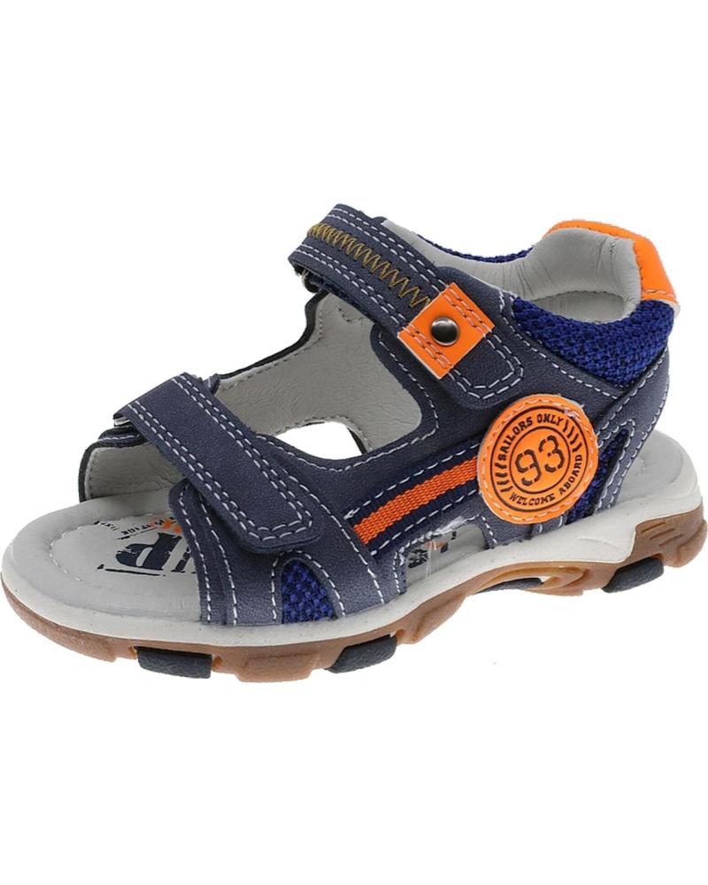 Sandali per Bambino BEPPI 2198490 NAVY - ORANGE