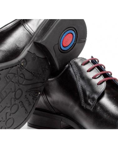 FLUCHOS - ZAPATO HOMBRE CORDON 8410 PIEL NEGRO