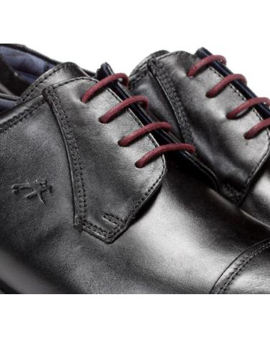 FLUCHOS - ZAPATO HOMBRE CORDON 8410 PIEL NEGRO