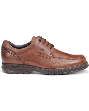 Schuhe für Herren FLUCHOS 9142 ZAPATOS DE CORDONES DE PIEL PARA HOMBRE PLANTI LIBANO-BRANDY