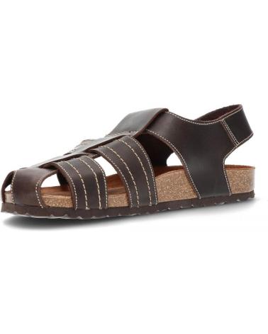 INTERBIOS SANDALIAS CERRADA MOKA