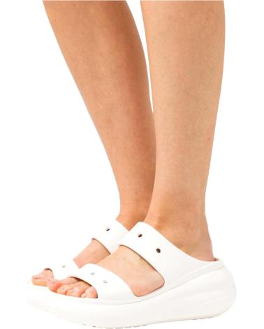 Tongs CROCS  pour Femme SANDALIAS CLASSIC CRUSH PARA UNISEX EN COLOR  BLANCO