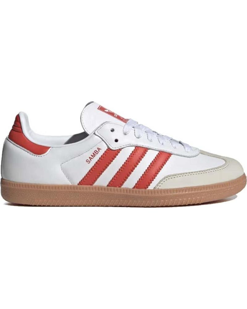Trainers De Hombre ADIDAS SAMBA OG WOMAN IF6513 CLOUD SOLAR RED OFF WHITE
