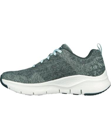 Woman Zapatillas deporte SKECHERS 149414 ZAPATILLAS CASUAL DE MUJER  GRIS Y VERDE