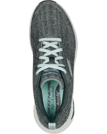 Woman Zapatillas deporte SKECHERS 149414 ZAPATILLAS CASUAL DE MUJER  GRIS Y VERDE