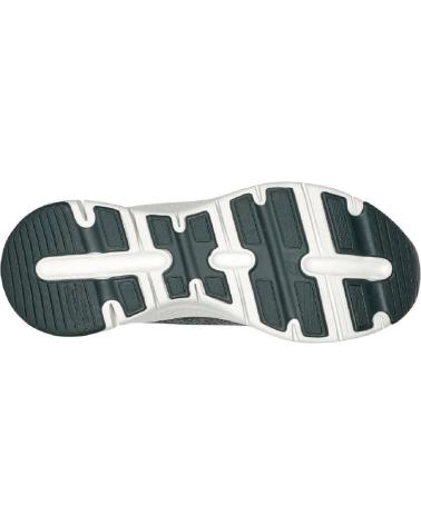 Woman Zapatillas deporte SKECHERS 149414 ZAPATILLAS CASUAL DE MUJER  GRIS Y VERDE