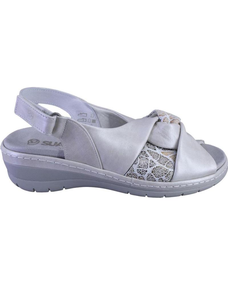 Sandalias SUAVE  de Mujer 3252 SANDALIAS DE MUJER PIEL  BEIGE