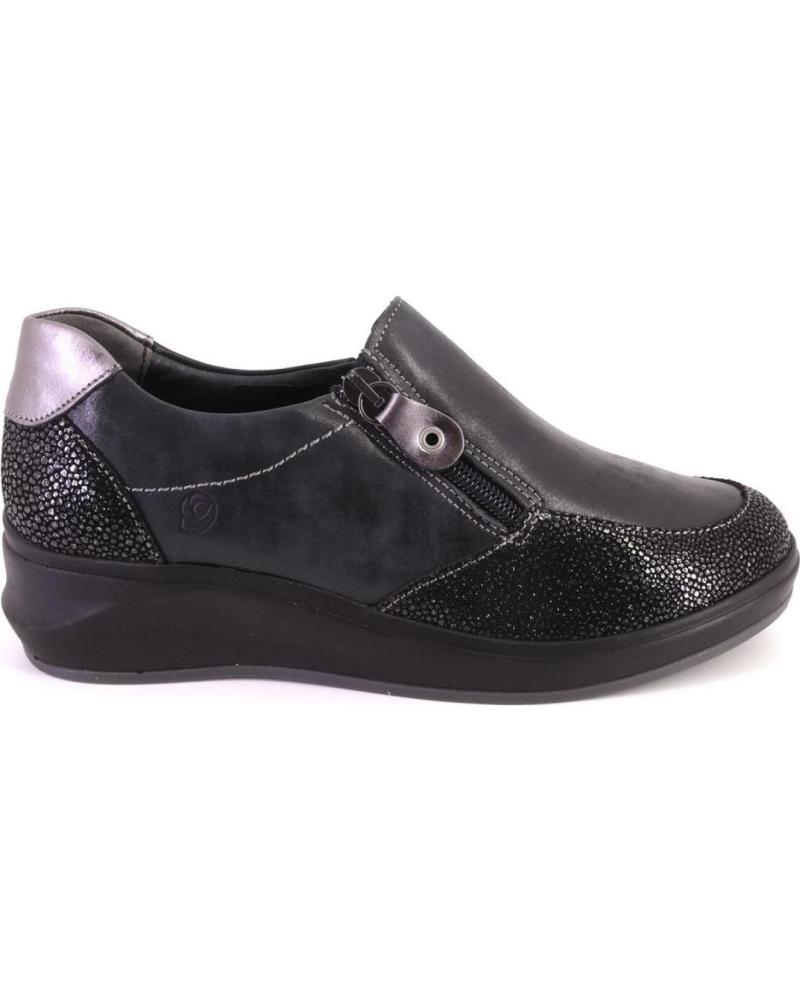 Woman shoes SUAVE 3415 ZAPATOS DE MUJER PIEL  NEGRO