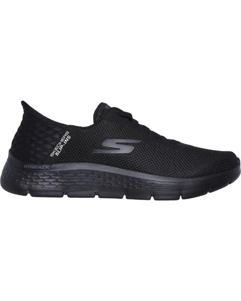 SKECHERS ZAPATOS ZAPATOS HOMBRE ZAPATILLAS BAJAS MODELO GO WALK NEGRO
