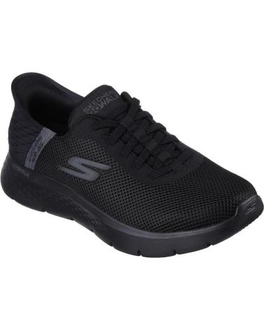 SKECHERS ZAPATOS ZAPATOS HOMBRE ZAPATILLAS BAJAS MODELO GO WALK NEGRO