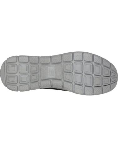 Zapatillas deporte SKECHERS  pour Homme 232399 ZAPATILLAS CASUAL DE HOMBRE  NEGRO Y ROJO