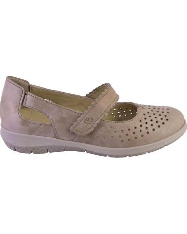 Zapatos SUAVE  de Mujer 3632-24 MARY JANES DE MUJER PIEL  BEIGE