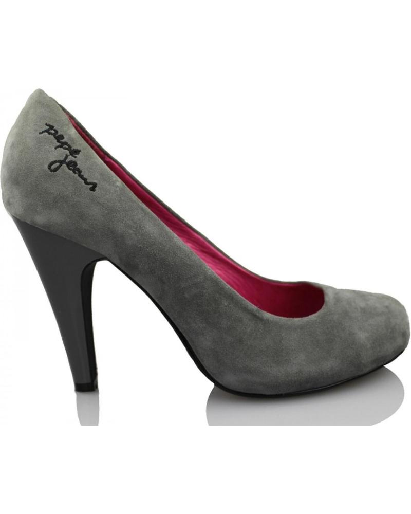 Zapatos de tacón per Donna PEPE JEANS HI HEEL COURT SHOE GRIS