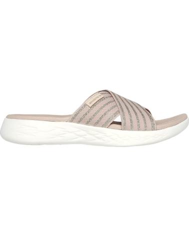 Woman Flip flops SKECHERS 140740 ZUECOS O MULES DE MUJER  ROSA