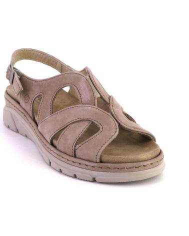 Sandalias SUAVE  de Mujer 3353 SANDALIAS DE MUJER PIEL  BEIGE