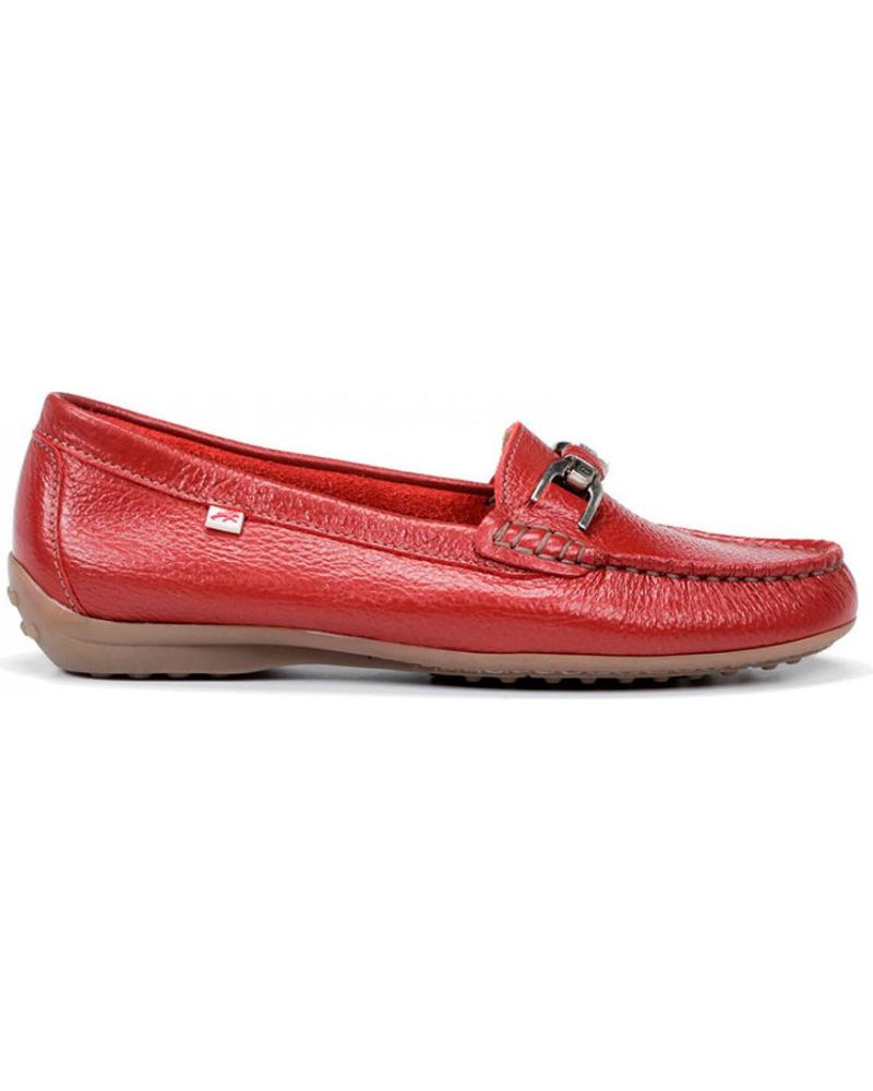Woman Moccasins FLUCHOS MOCASINES BRUNI FLOTER F0804 ROJO Woman Moccasins FLUCHOS MOCASINES BRUNI FLOTER F0804 ROJO