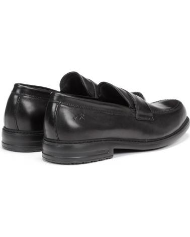 Zapatos de Hombre FLUCHOS SIMON 8721 ZAPATOS SIN CORDONES DE PIEL PARA HOMBRE NEGRO