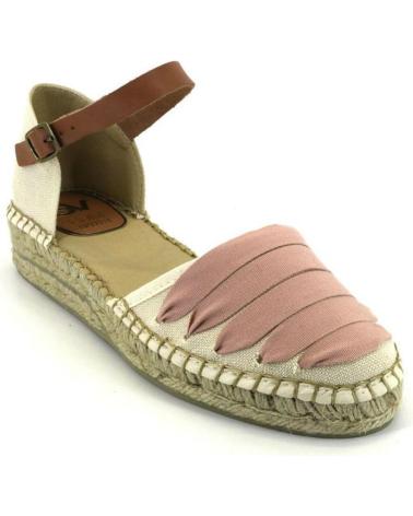 Sandalias SALVI  de Mujer 102-002 ALPARGATAS DE MUJER  ROSA