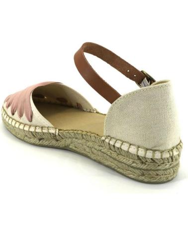 Sandalias SALVI  de Mujer 102-002 ALPARGATAS DE MUJER  ROSA
