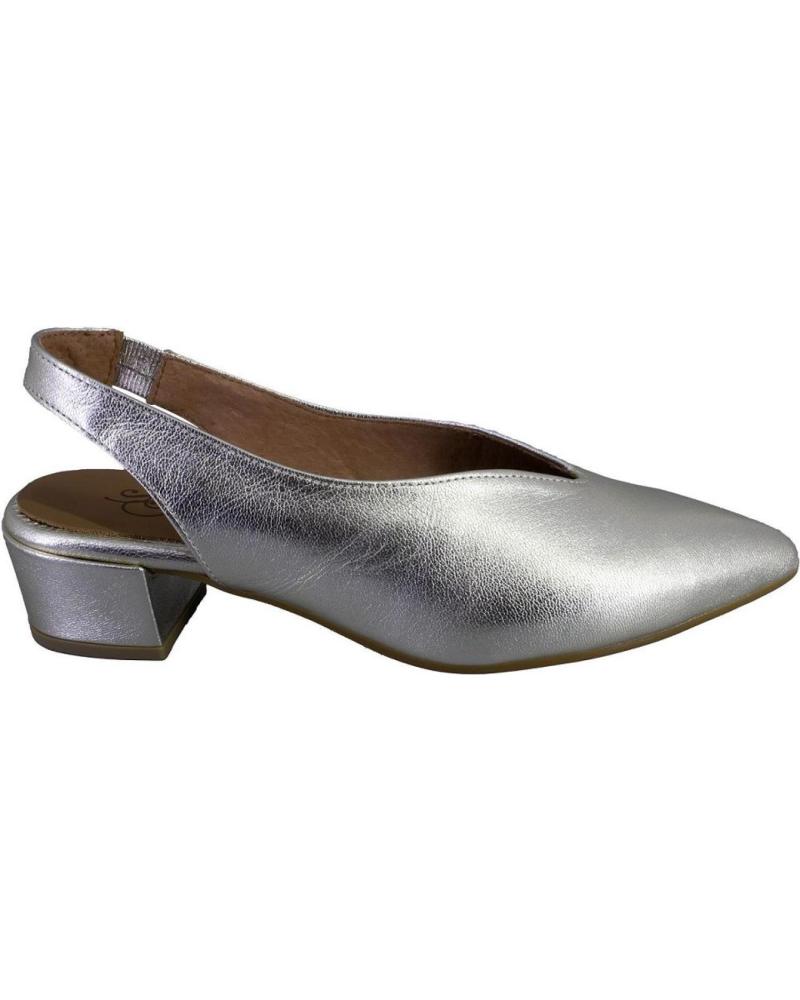 Sandalias OTRAS MARCAS de Mujer SALONISSIMOS ALBA C 13 ZAPATOS DE MUJER PIEL PLATINO Sandalias OTRAS MARCAS de Mujer SALONISSIMOS ALBA C 13 ZAPATOS DE MUJER PIEL PLATINO