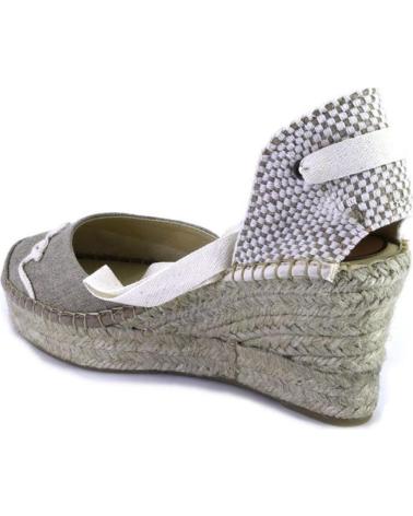 Sandalias SALVI  de Mujer 020-141 ALPARGATAS DE MUJER  BEIGE