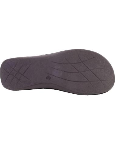 Calzado de casa SALVI  de Hombre 09T-420 ZAPATILLAS DE CASA DE HOMBRE  NEGRO