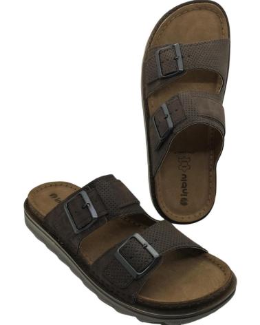 Sandales INBLU  pour Homme SANDALIA HOMBRE BU000010  MARRON