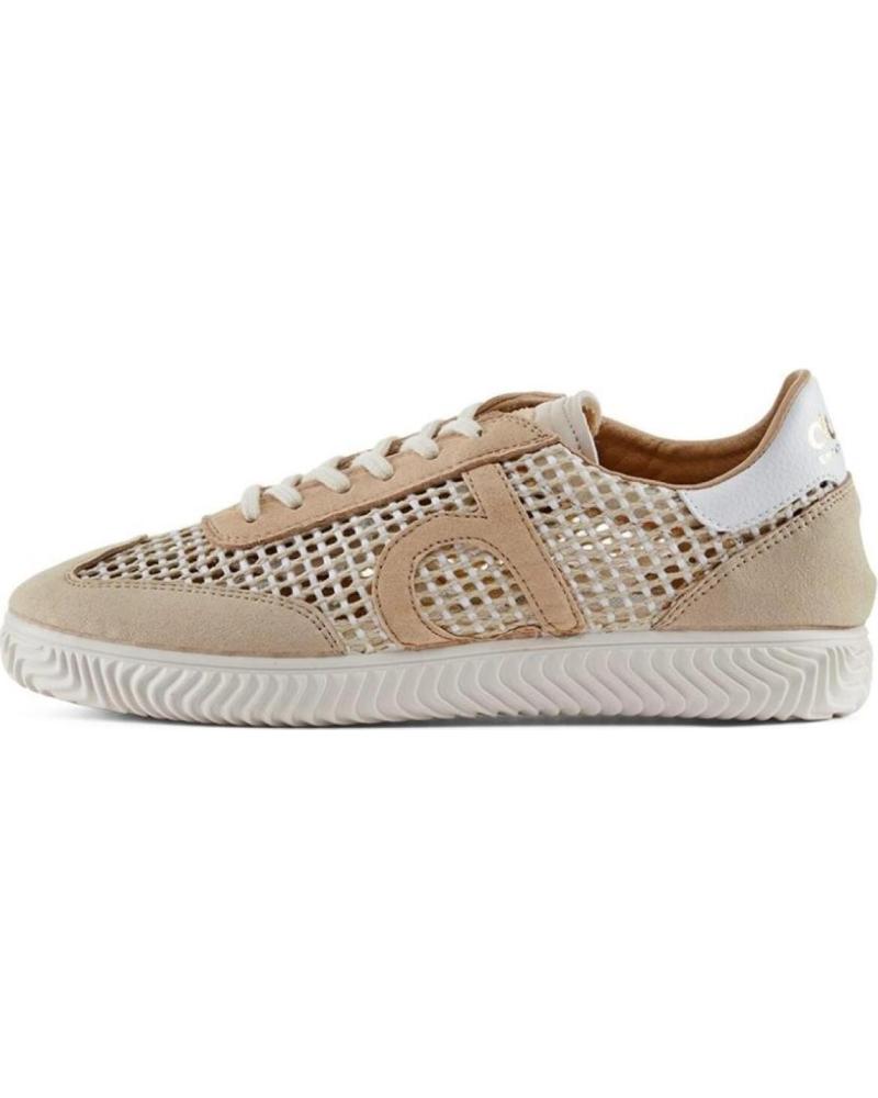 Sportif DUUO  pour Femme et Homme et Fille et Garçon ZAPATILLAS--ONA LACE TRENZADO 065-D385065  BEIGE