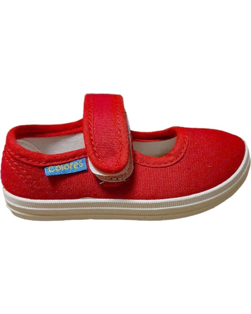 girl Trainers COLORES MERCEDES LONA 2410  ROJO