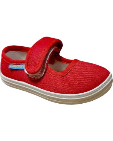 Esportes  COLORES  de Menina MERCEDES LONA 2410  ROJO