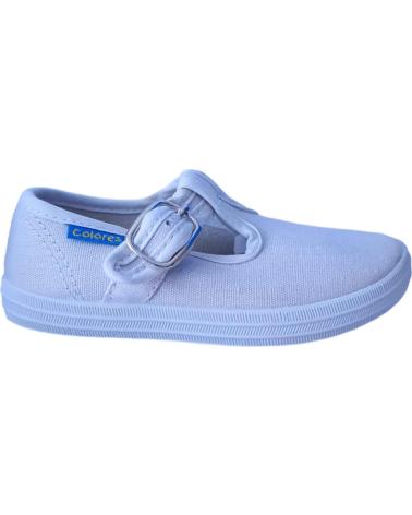 Sportivo COLORES  per Bambino PEPITO LONA 2431  BLANCO