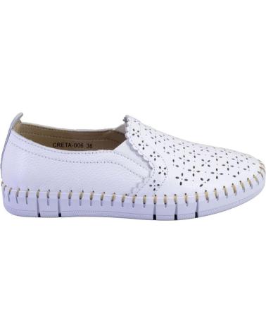 Woman shoes THE HAPPY MONK CRETA006 ZAPATILLAS CASUAL DE MUJER PI  BLANCO