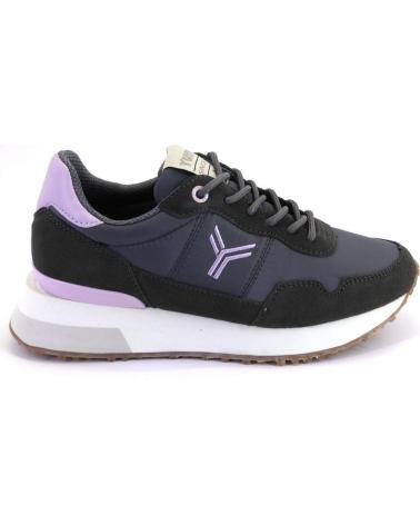 Zapatillas deporte YUMAS  pour Femme MUSALA ZAPATILLAS CASUAL DE MUJER  GRIS
