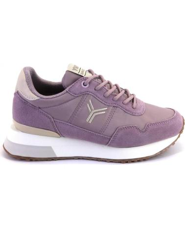 Woman Zapatillas deporte YUMAS MUSALA ZAPATILLAS CASUAL DE MUJER  MALVA