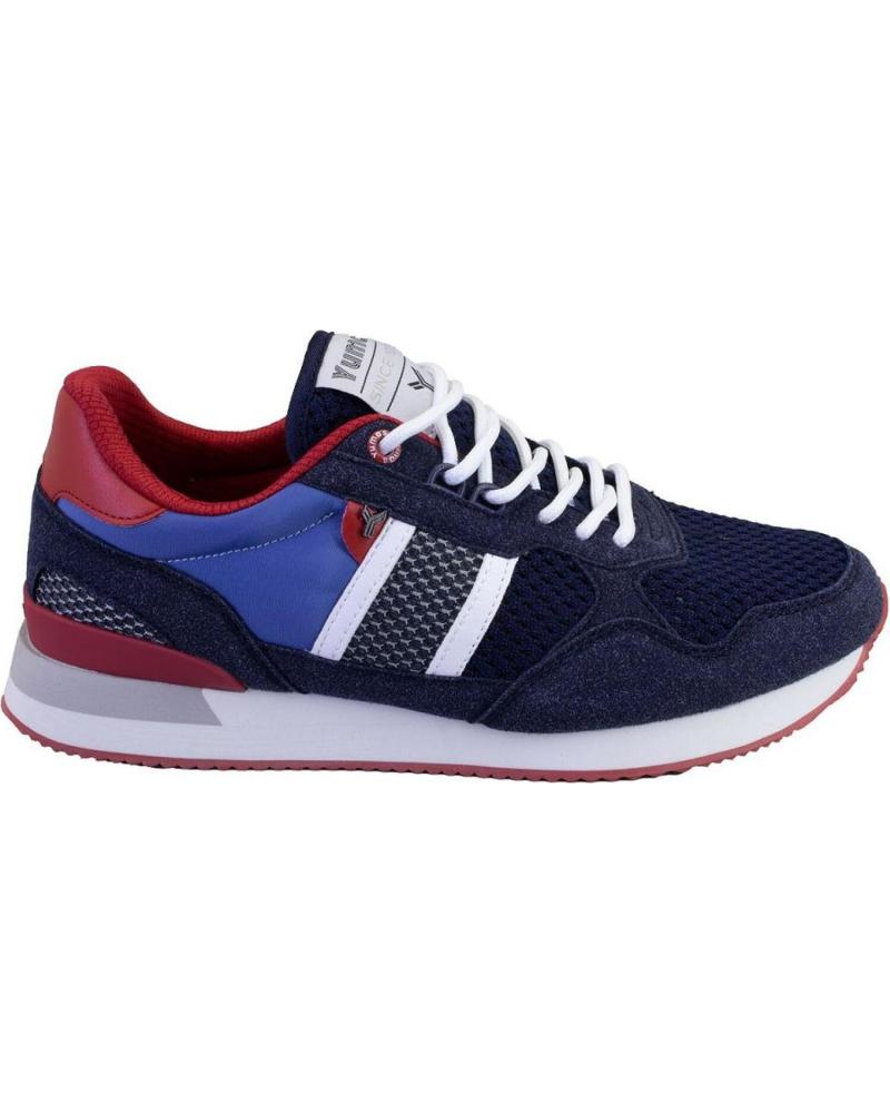 Man Zapatillas deporte YUMAS TAHOE ZAPATILLAS CASUAL DE HOMBRE  AZUL MARINO