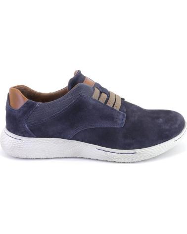 Zapatos ZEN  de Hombre 8999 ZAPATOS DE HOMBRE ANTE-SERRAJE  AZUL MARINO