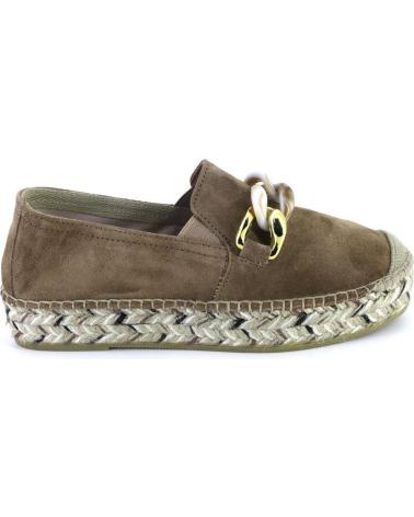 Schuhe VIGUERA  für Damen 2041 ALPARGATAS DE MUJER ANTE-SERRAJE  CUERO