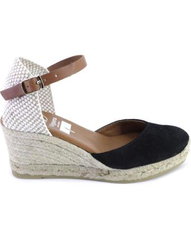 Sandalen VIGUERA  für Damen 2012VITELO ALPARGATAS DE CUNA CANAMO ESPARTO YUTE DE  NEGRO