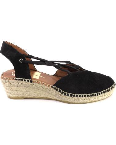Sandalen VIGUERA  für Damen 2007VITELO ALPARGATAS DE CUNA CANAMO ESPARTO YUTE MU  NEGRO