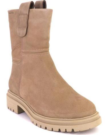 Botas TAMARIS  de Mujer 26813 BOTAS DE MUJER NOBUK  BEIGE