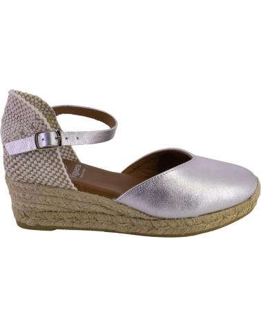 Sandalen VIGUERA  für Damen 1757 ELISTA ALPARGATAS DE MUJER PIEL  PLATA